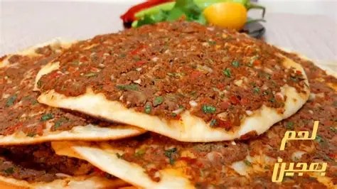 صفيحة لحم بعجين