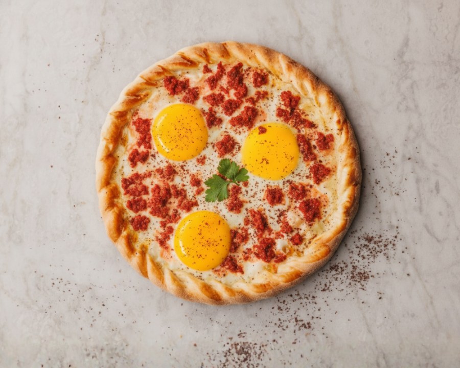 Baked Eggs & Sujuk